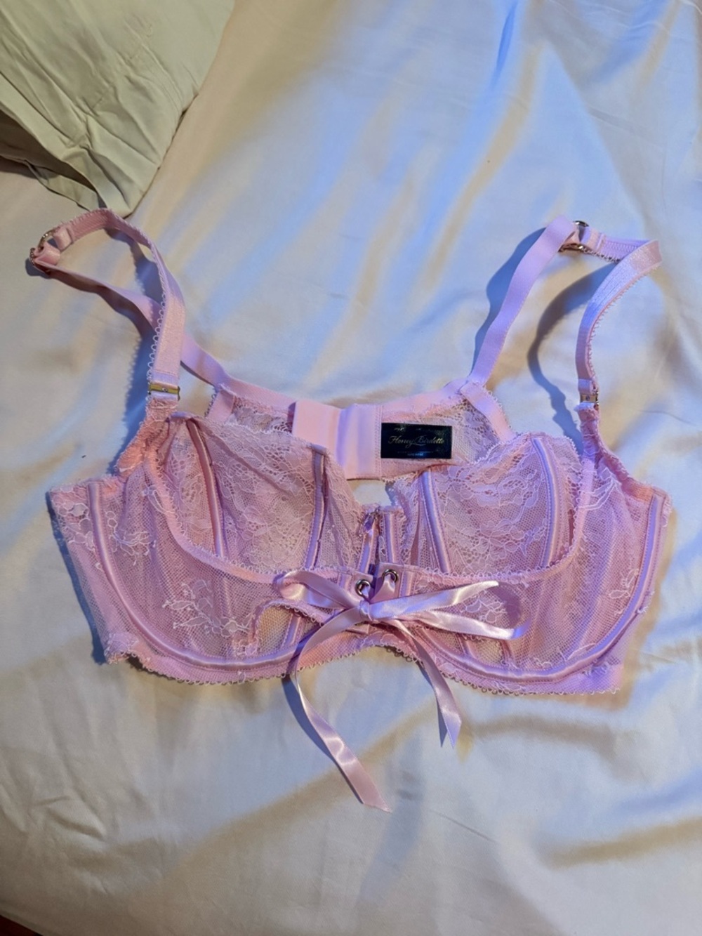 Honey Birdette Corset Ribbon Bra
